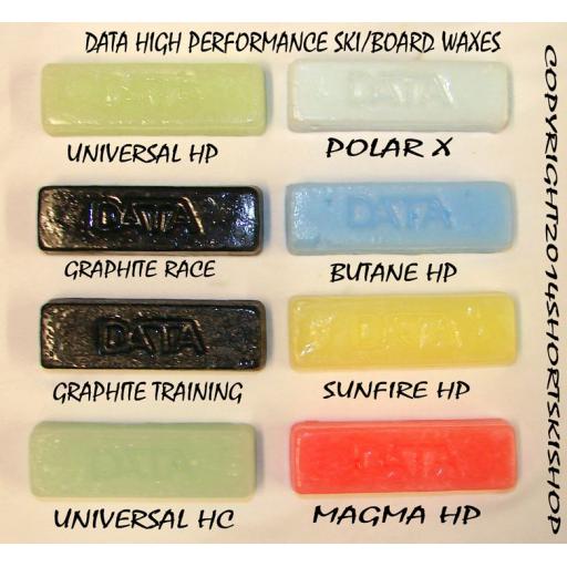 DATAWAX Ski & Snowboard HOT Wax - IRON - Rub On - All Temp