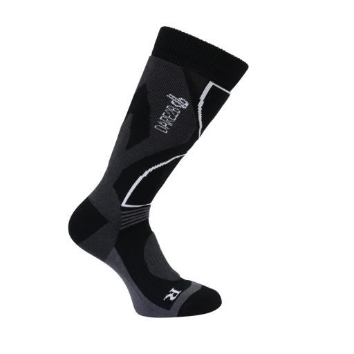 Dare2b Men's CONSTRUCT Black Technical ski sock