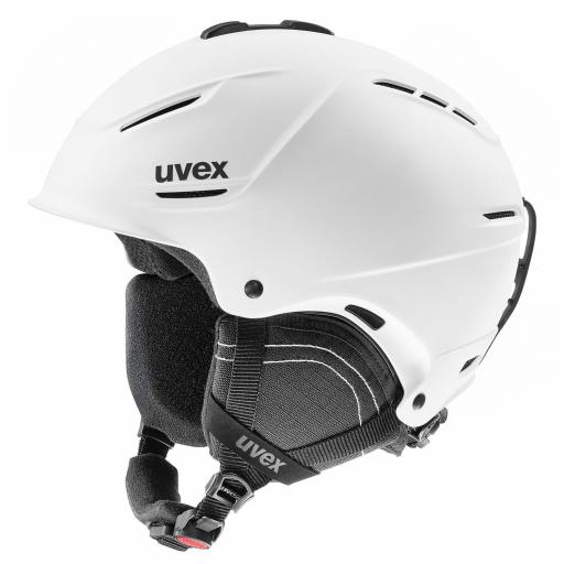 Uvex P1US 2.0 Ski crash helmet WHITE Matt Sizes M /L