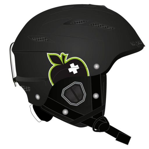 Movement BIG A Ski Crash Helmet BLACK Sizes: M-L-XL-XXL