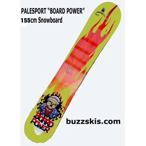 Palesport BOARD POWER 155CMS snowboard rrp Â£300 NOW Â£99.99