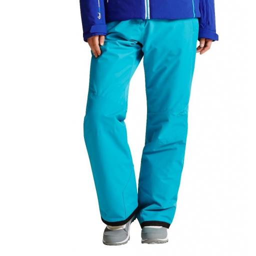 Womens Dare2b ATTRACT II ENAMEL BLUE Ski Pant- SHORT LEG EXCLUSIVE