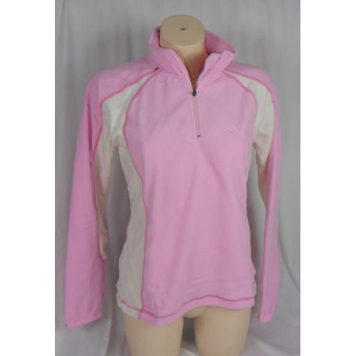 Five Season PINK Fleece Mid Layer Top