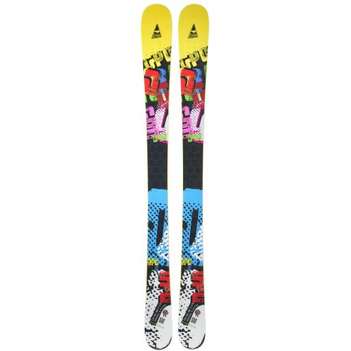 gpo-short-rocker-jam-130cms-adult-short-skis-with-tyrolia-bindings-choose-your-package-pack-1-bare-ski-no-binding-mount-