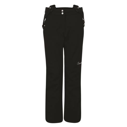 Womens Dare2b STAND FOR II BLACK Soft-Shell Ski Pant- PLUS SIZE- REG LEG