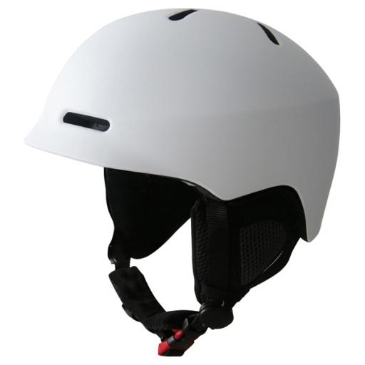 Manbi The Commander Ski Crash Helmet Matt White Sizes: M-L-XL