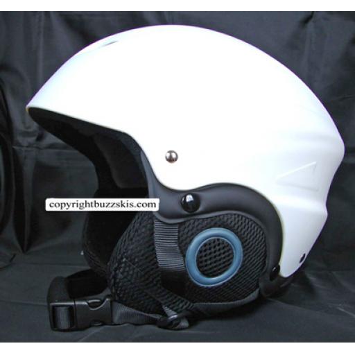 Custom Ski Crash helmet sizes M/L/ XL BLACK WHITE