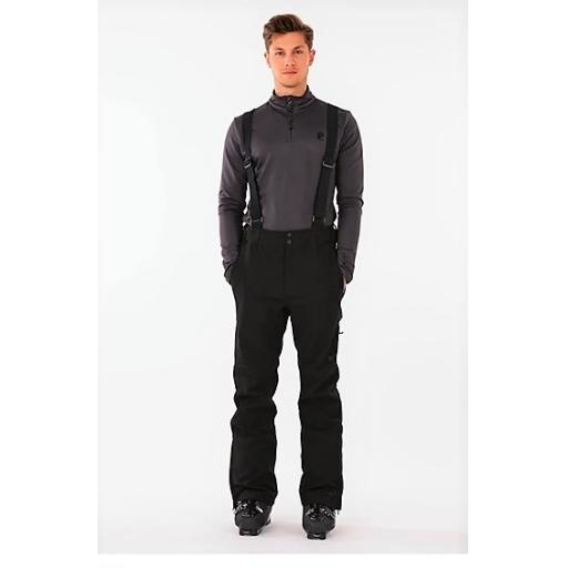 Mens Protest HOLLOW BLACK Ski Board Pant- with Braces - REG LEG