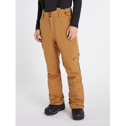 Mens Protest MIIKKA FUDGE CAMEL - 808 Ski Board Pant- with Braces - SHORT LEG