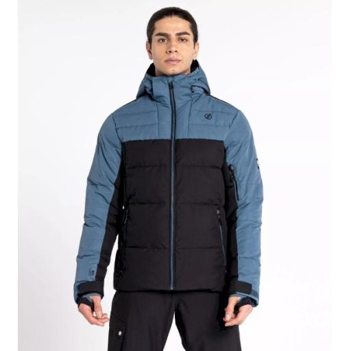 Mens Dare2b DENOTE BLACK/ ORION GREY Ski Board Jacket