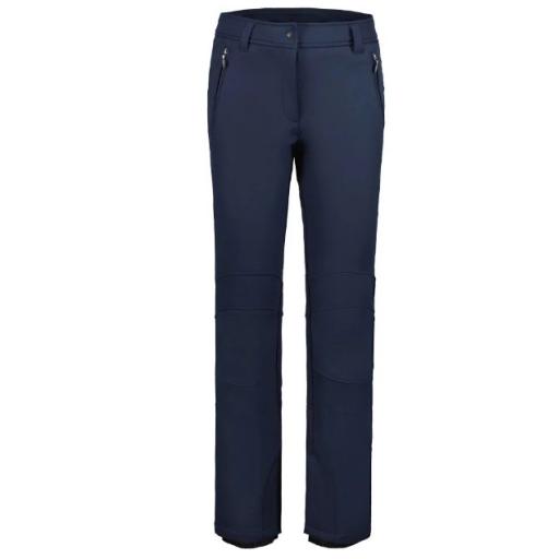 Womens Ice Peak ENTIAT NAVY Stretch Skinny Ski Pant- SHORT LEG EXCLUSIVE