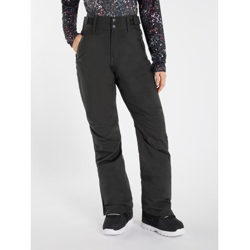 Womens Protest Cinnamon True Black Ski Pant- REG LEG