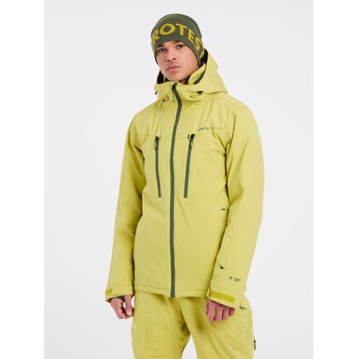 Mens Protest PRTTIMO Split Pea Green Ski Board Jacket -894