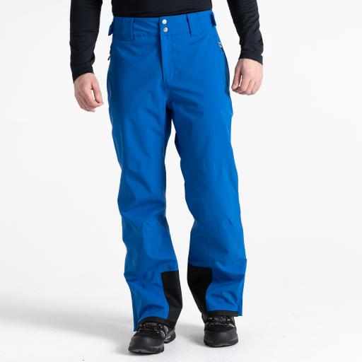 Mens Dare2b ACHIEVE II Olympian Blue Soft Shell Ski Pant- REG LEG