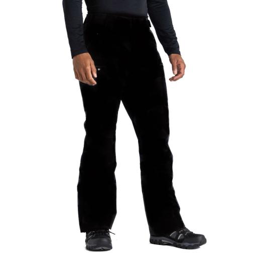 Men's Dare2b BASEPLATE PLAIN BLACK  Ski Pant- SHORT LEG