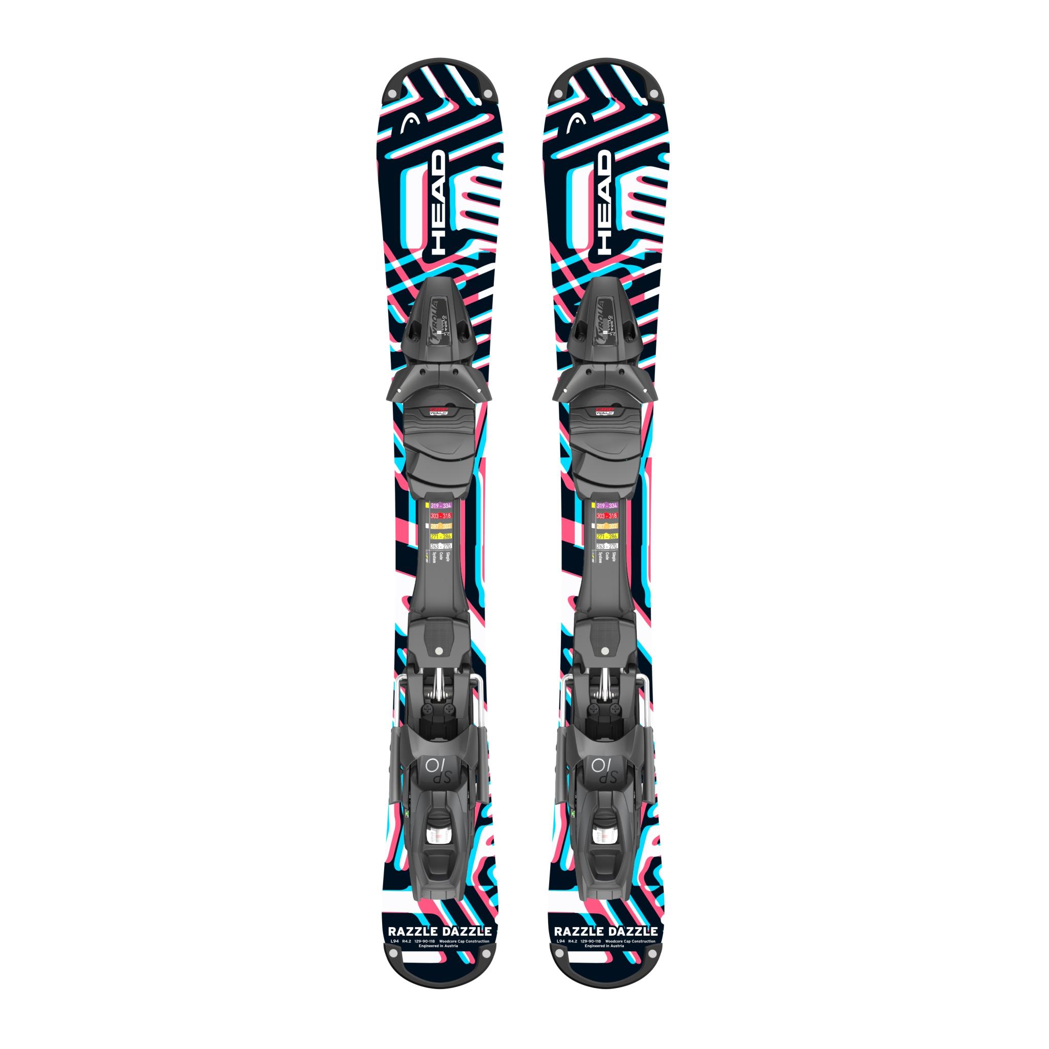 Head RazzleDazzle snowblade, kötéssel, 94 cm Head RazzleDazzle snowblade, kötéssel, 94 cm