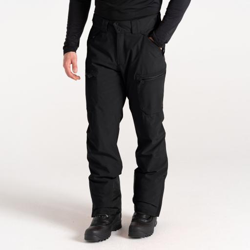 Men's Dare2b BASEPLATE II BLACK  Ski Board Pant - REG LEG