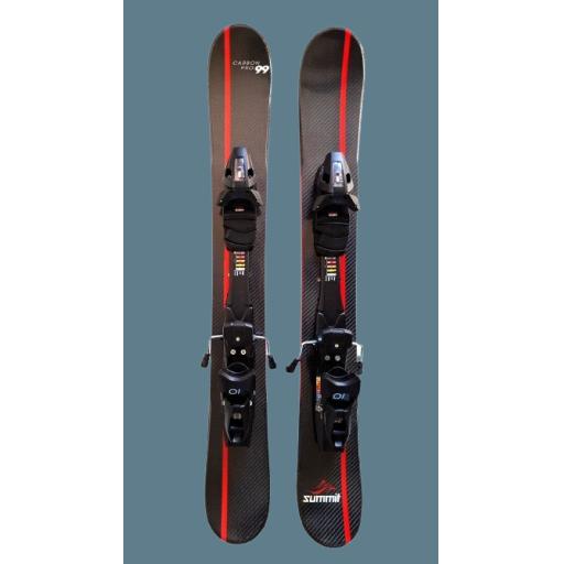 Summit CARBON PRO 99cms Snow Blade Ski Boards c/w Tyrolia Bindings -  from USA - SOLD OUT