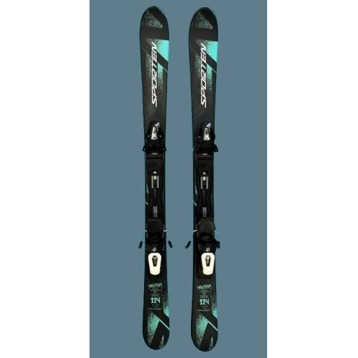 SPORTEN WOLFRAM III 136 Adult Short skis with binding 2024 Model