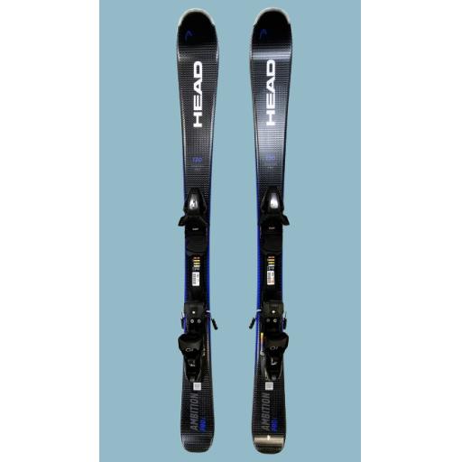HEAD AMBITION PRO-R 130cms Short Mini ski inc Full Release bindings  2026- JUST ARRIVED
