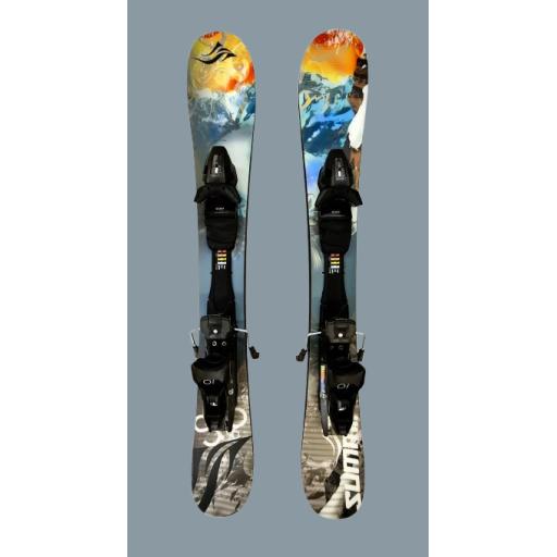 Summit SK8 Multi 96cms Snow Blade Ski Boards  - Tyrolia Bindings Rocker - JUST ARRIVED