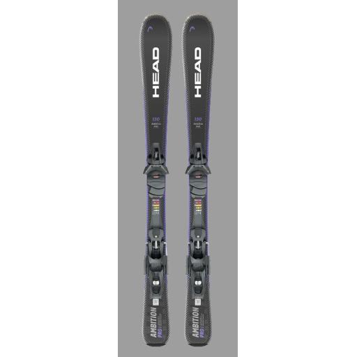 HEAD AMBITION PRO-R 130cms Short Mini ski inc Full Release bindings  2026- PRE-ORDER