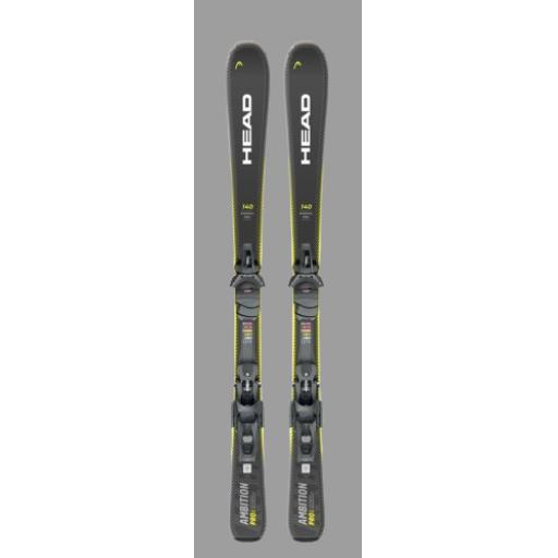 HEAD AMBITION PRO-R 140cms Short Mini ski inc Full Release bindings  2026- IN-STOCK