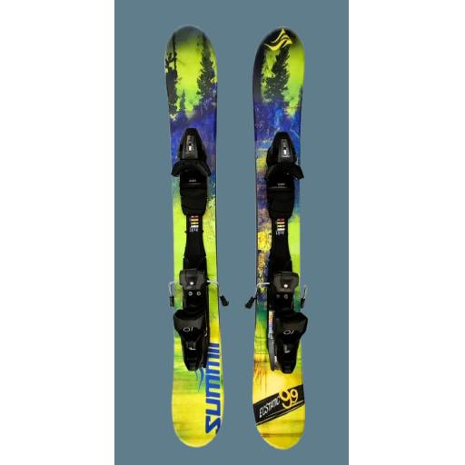 Summit Ecstatic 99cms Snow Blade Ski Boards c/w Tyrolia Bindings - Just Arrived 2026